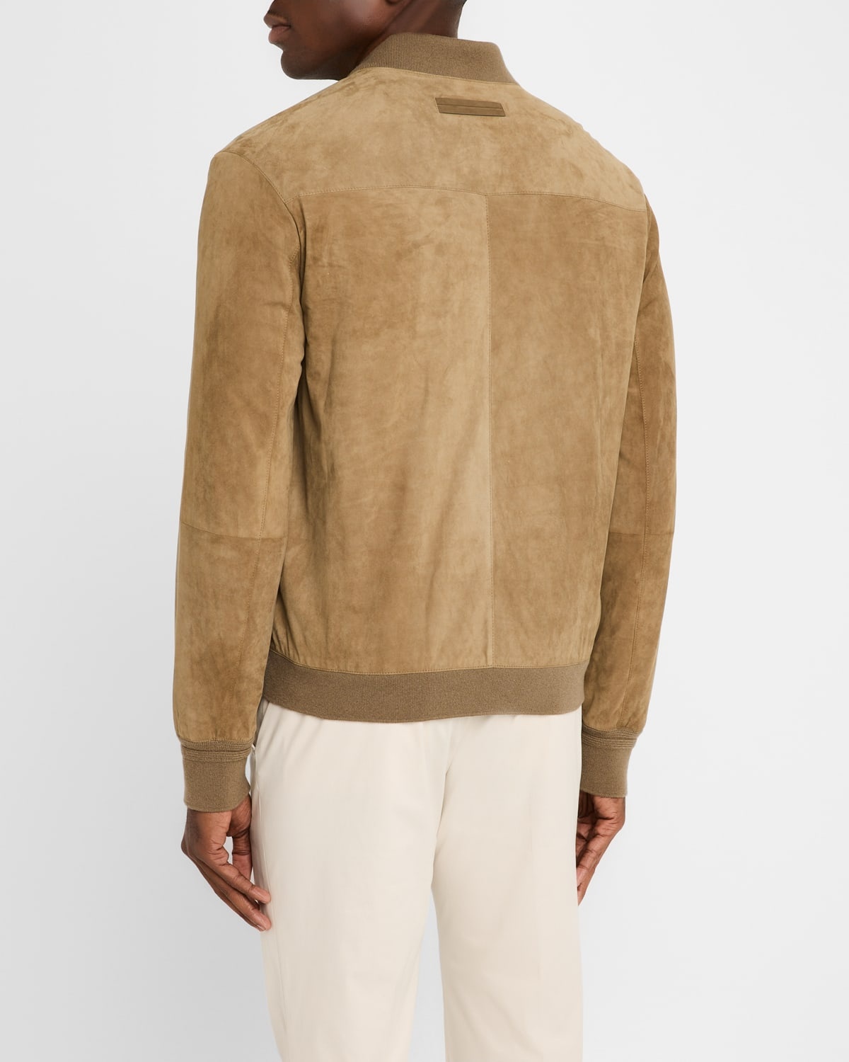 Men's Suede Full-Zip Blouson - 4