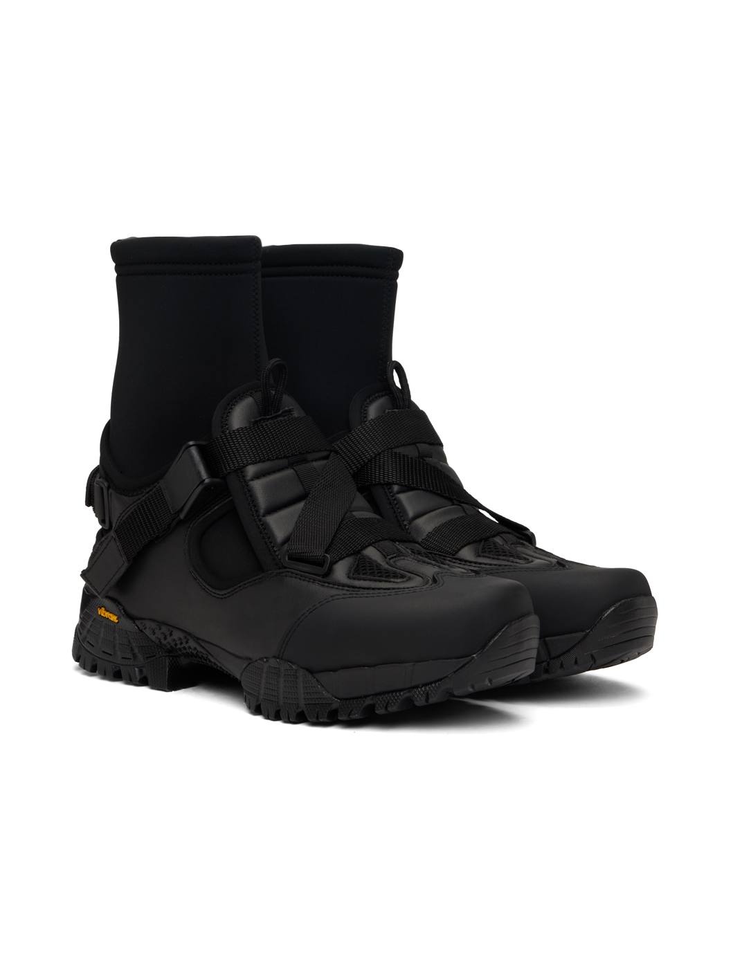 Black Cloud Walker Sneakers - 4