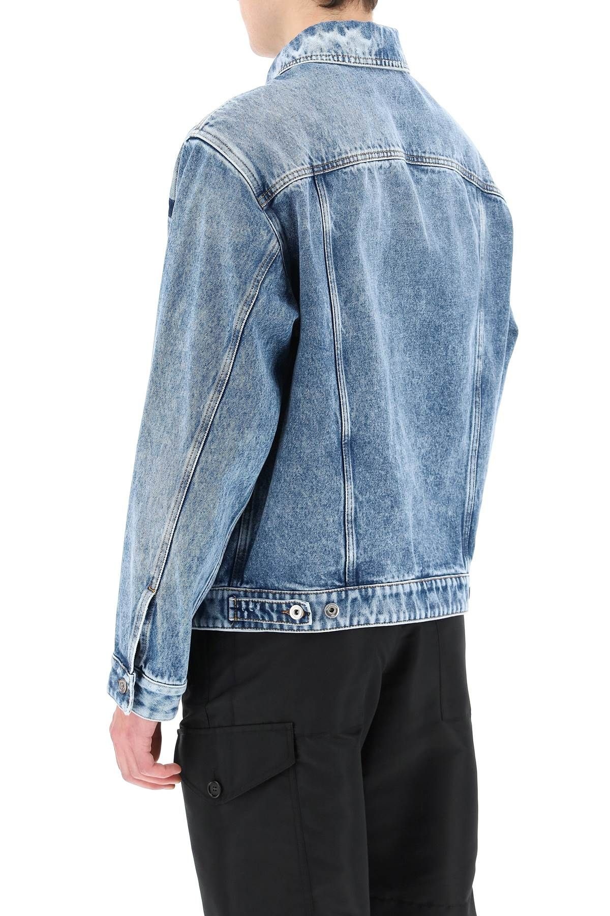 VLOGO SIGNATURE DENIM JACKET - 4