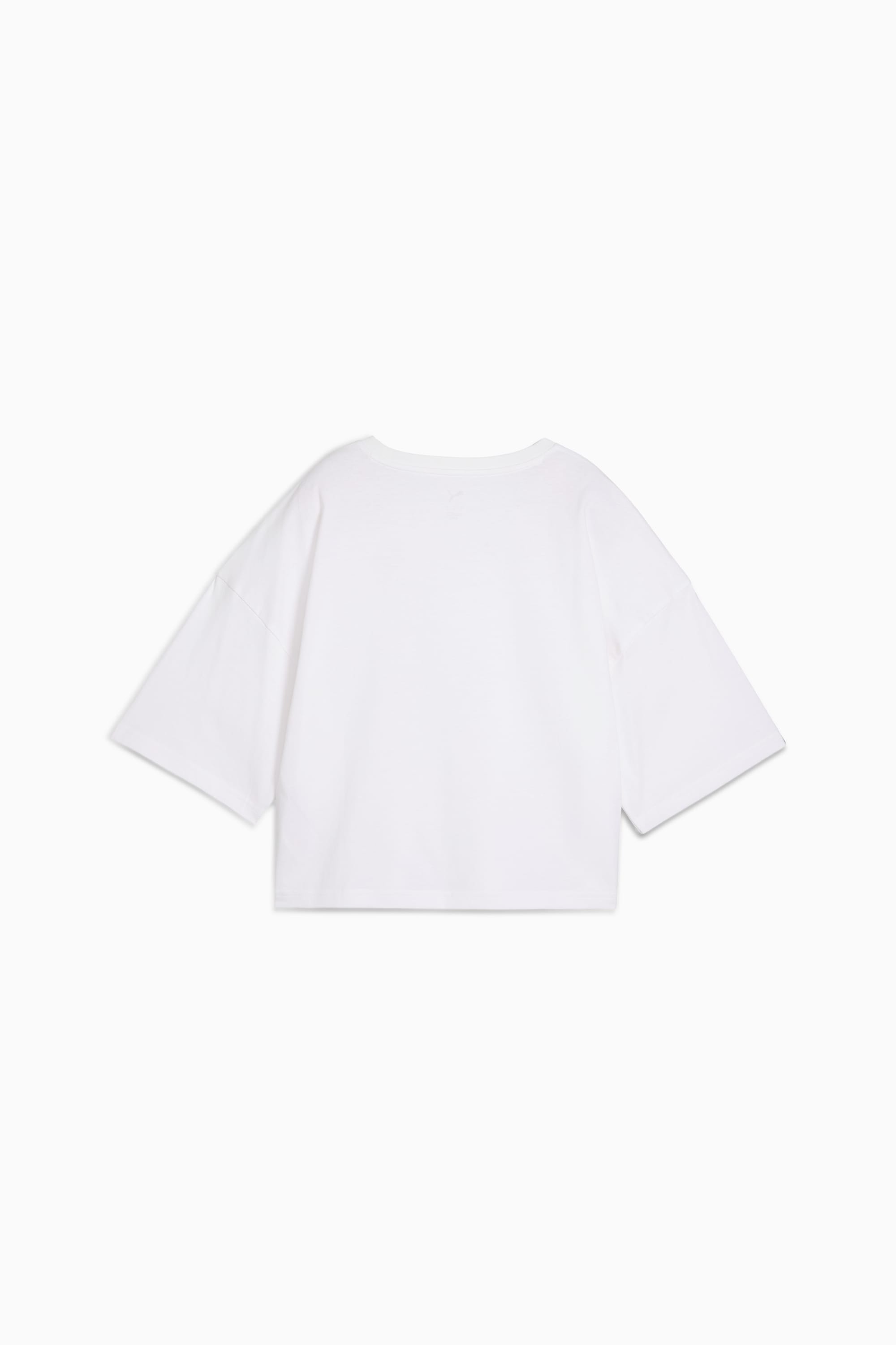 Wardrobe Essentials Women's Oversized Short Tee - 2