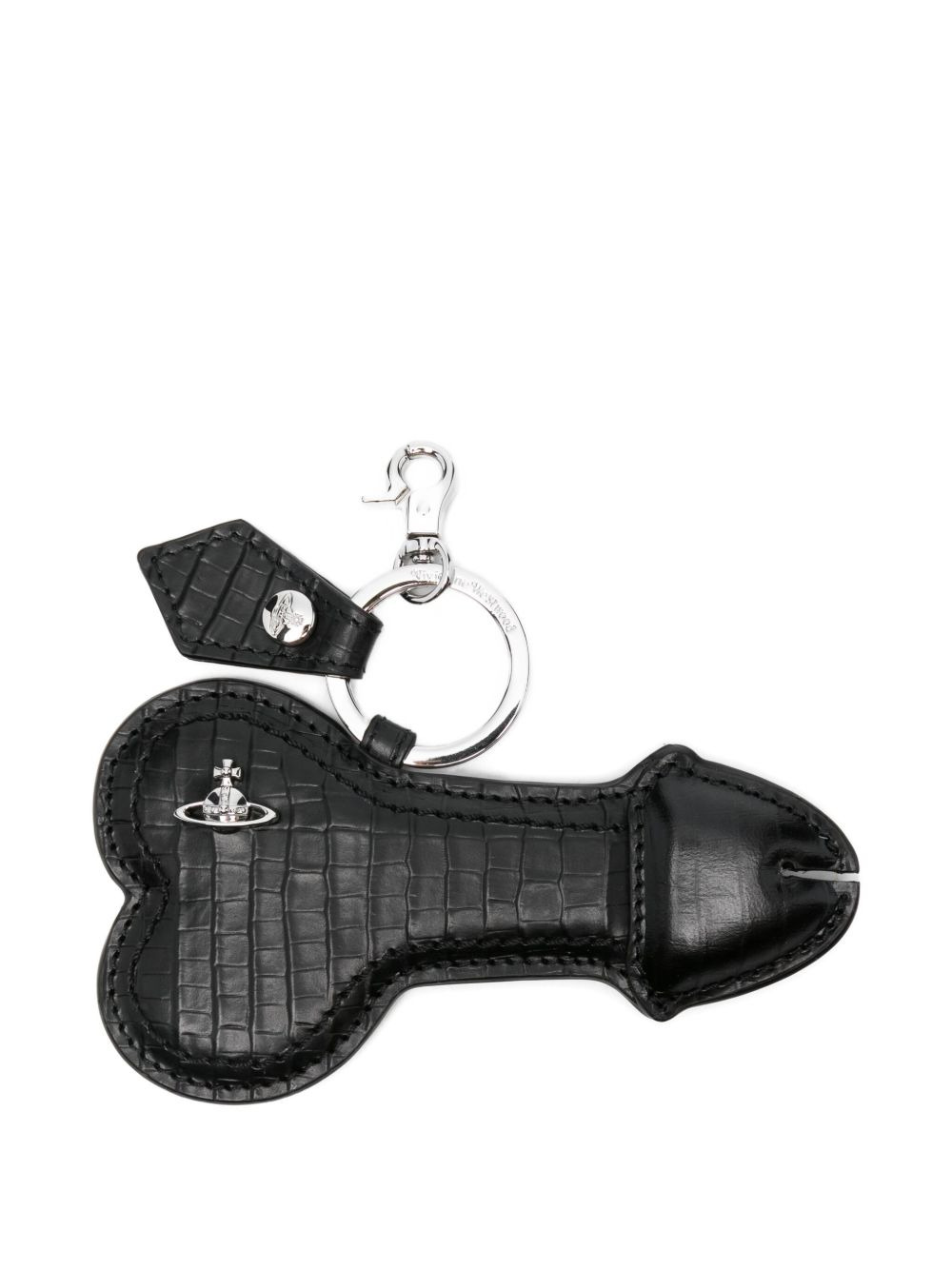 Bell End leather keyring - 1