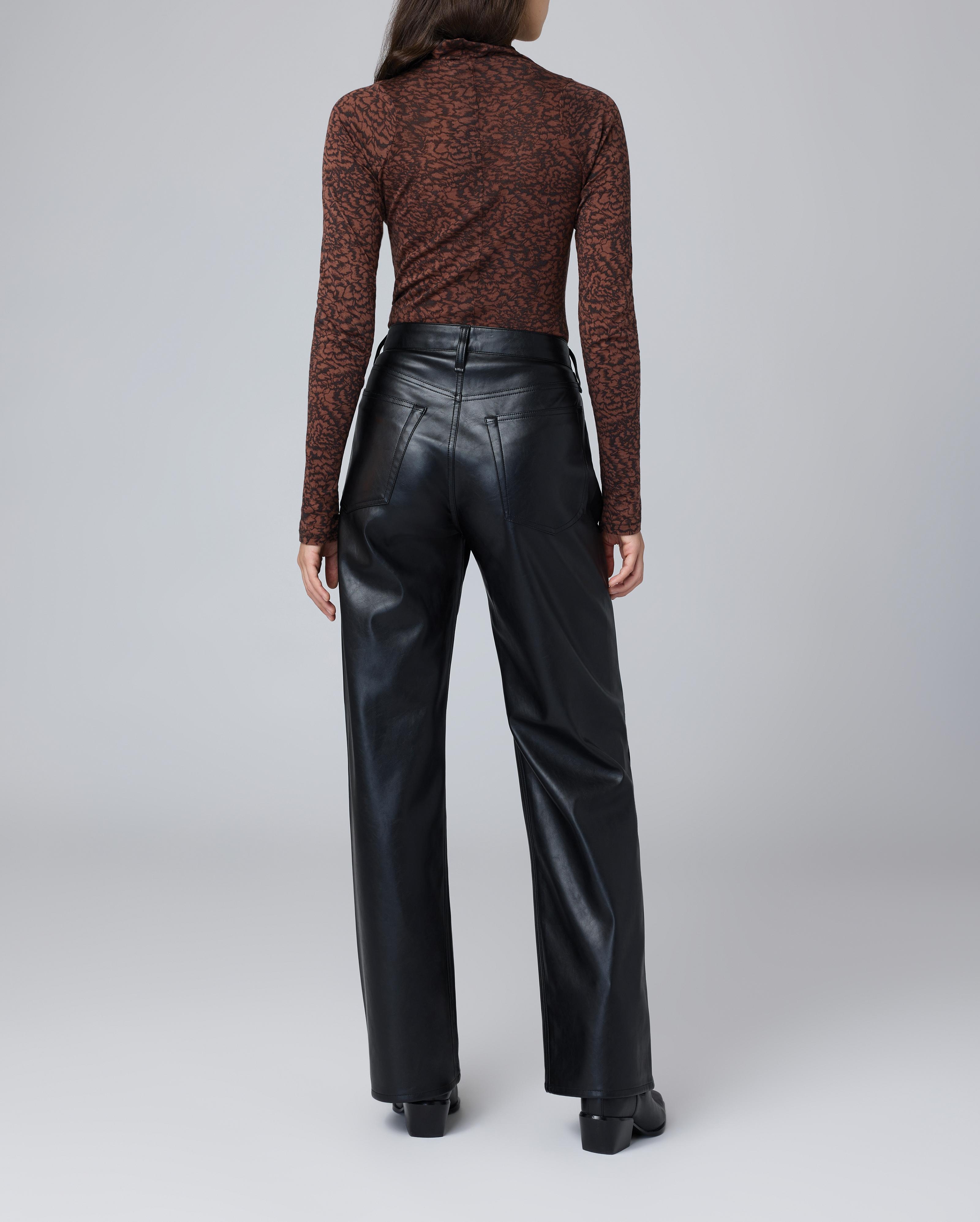 Logan Faux Leather Pant - 2