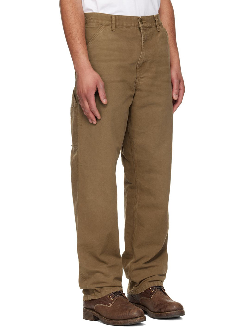 Tan Single Knee Trousers 2