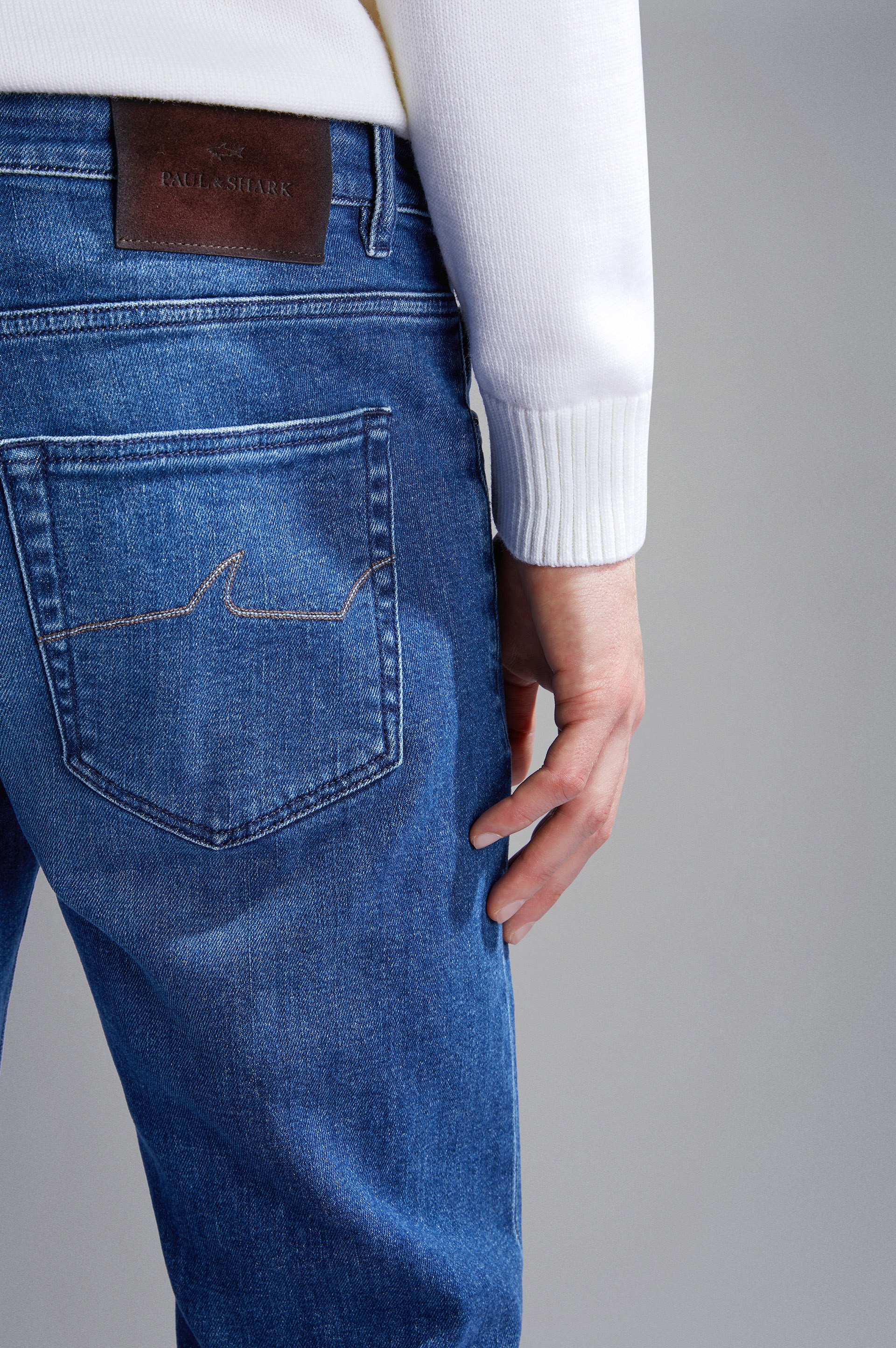 WINTER STRETCH DENIM JEANS - 4