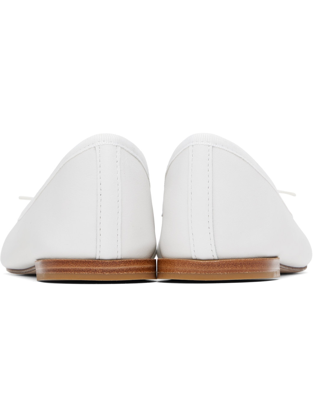White Cendrillon Ballerina Flats - 2