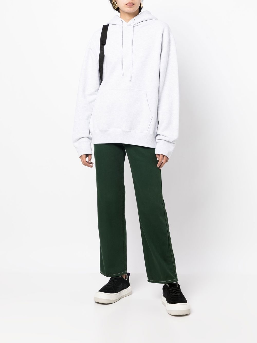 drawstring pullover hoodie - 3