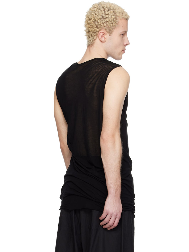 Black Twist Neck T-shirt 3