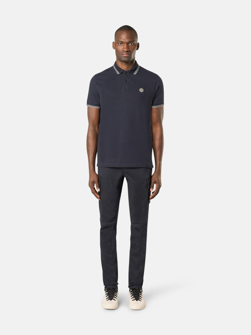 Stone Island 2200010 ORGANIC COTTON PIQUÉ WITH STRETCH outlook