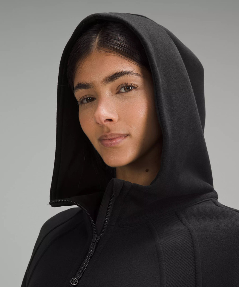 Scuba Oversized Half-Zip Hoodie 4