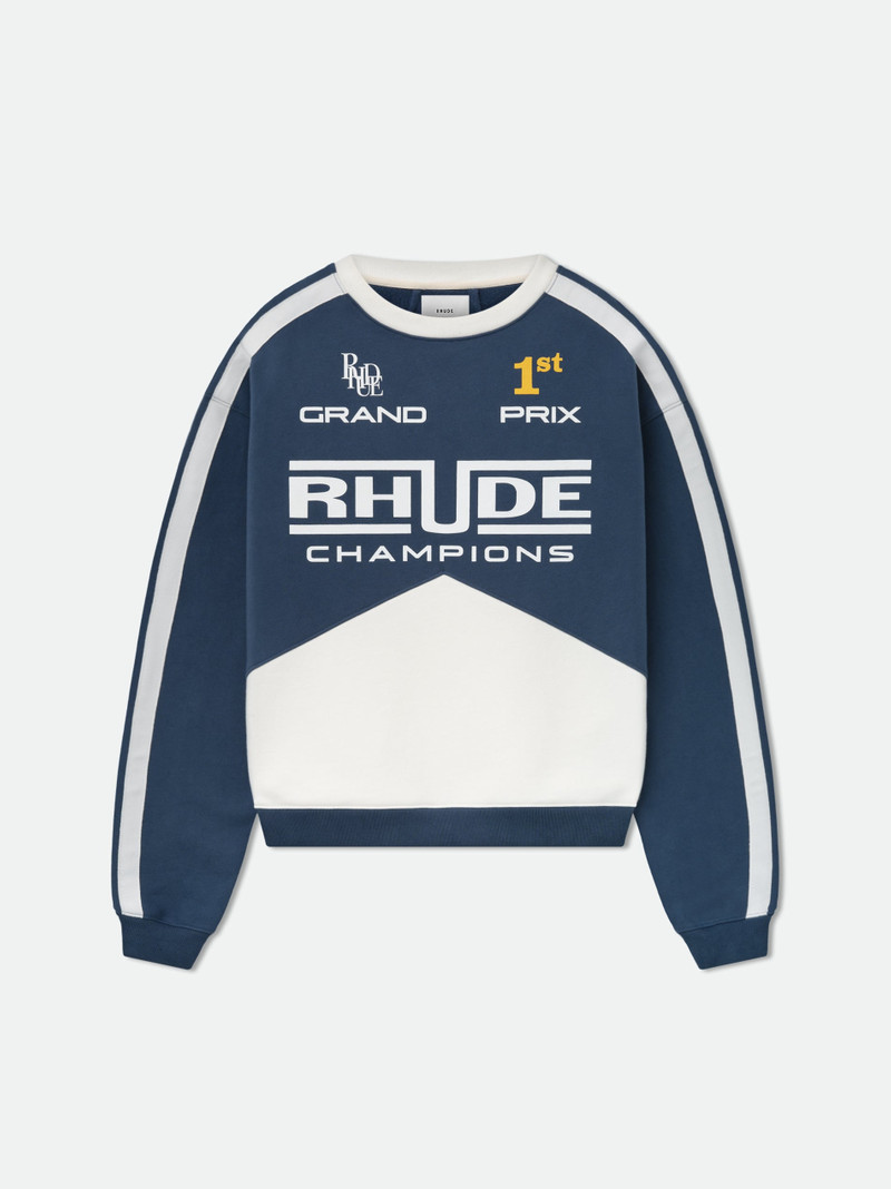 RHUDE CHAMPIONS CREWNECK 1