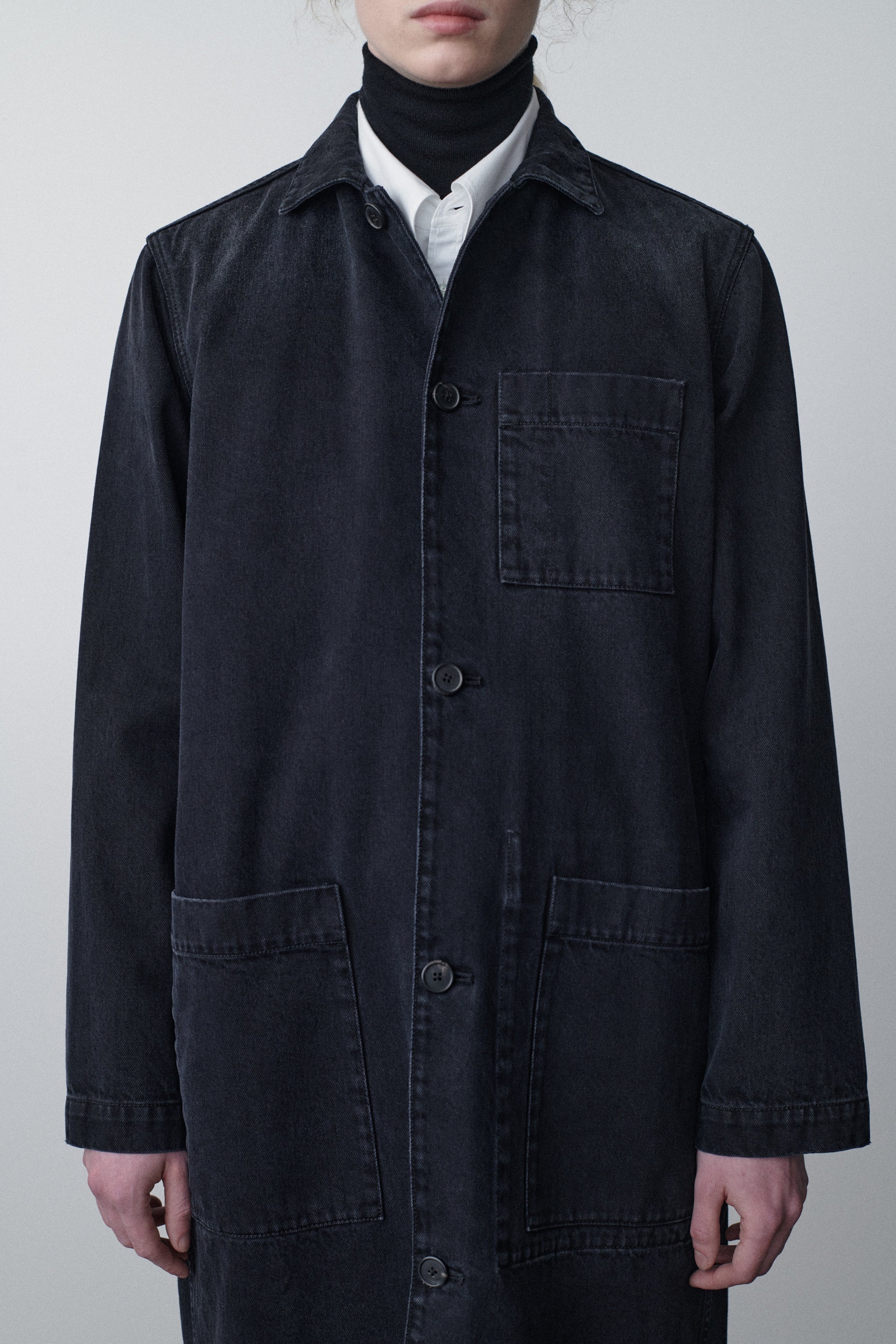 Markus Coat in Cotton - 4
