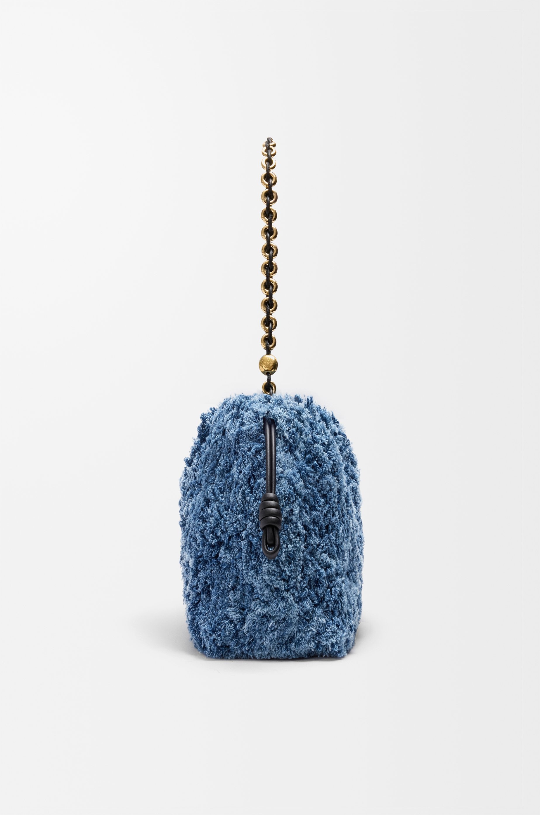 Medium Flamenco purse in denim - 7