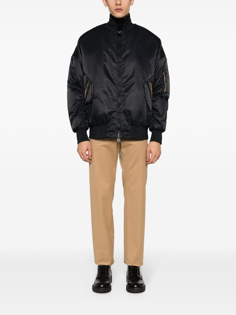 K-WAY Londony satin-finish bomber jacket outlook