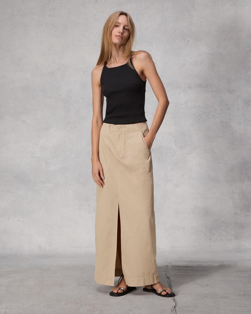 rag & bone Leyton Cotton Skirt
Maxi outlook