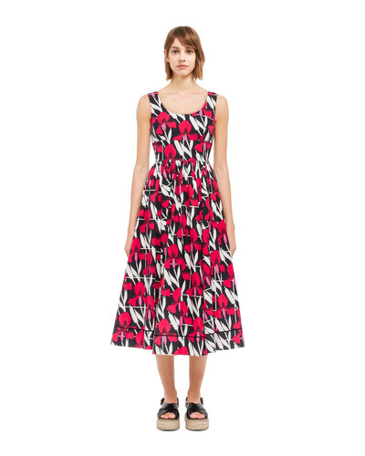 Prada Printed poplin dress outlook