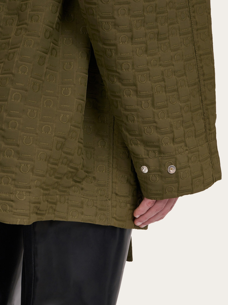 Ferragamo Monogram parka 6