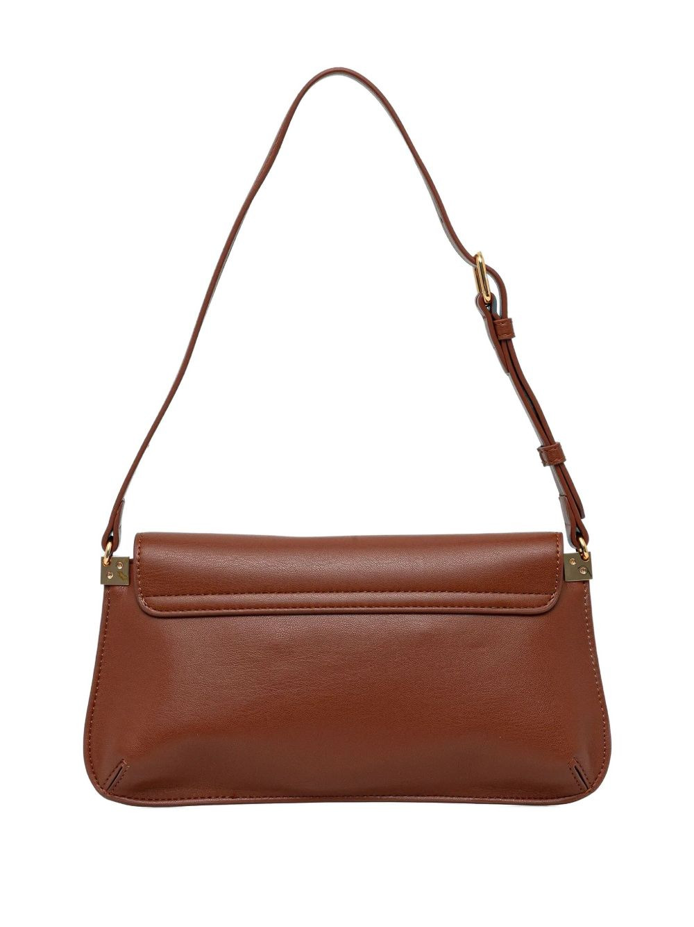 logo flap shoulder bag - 2