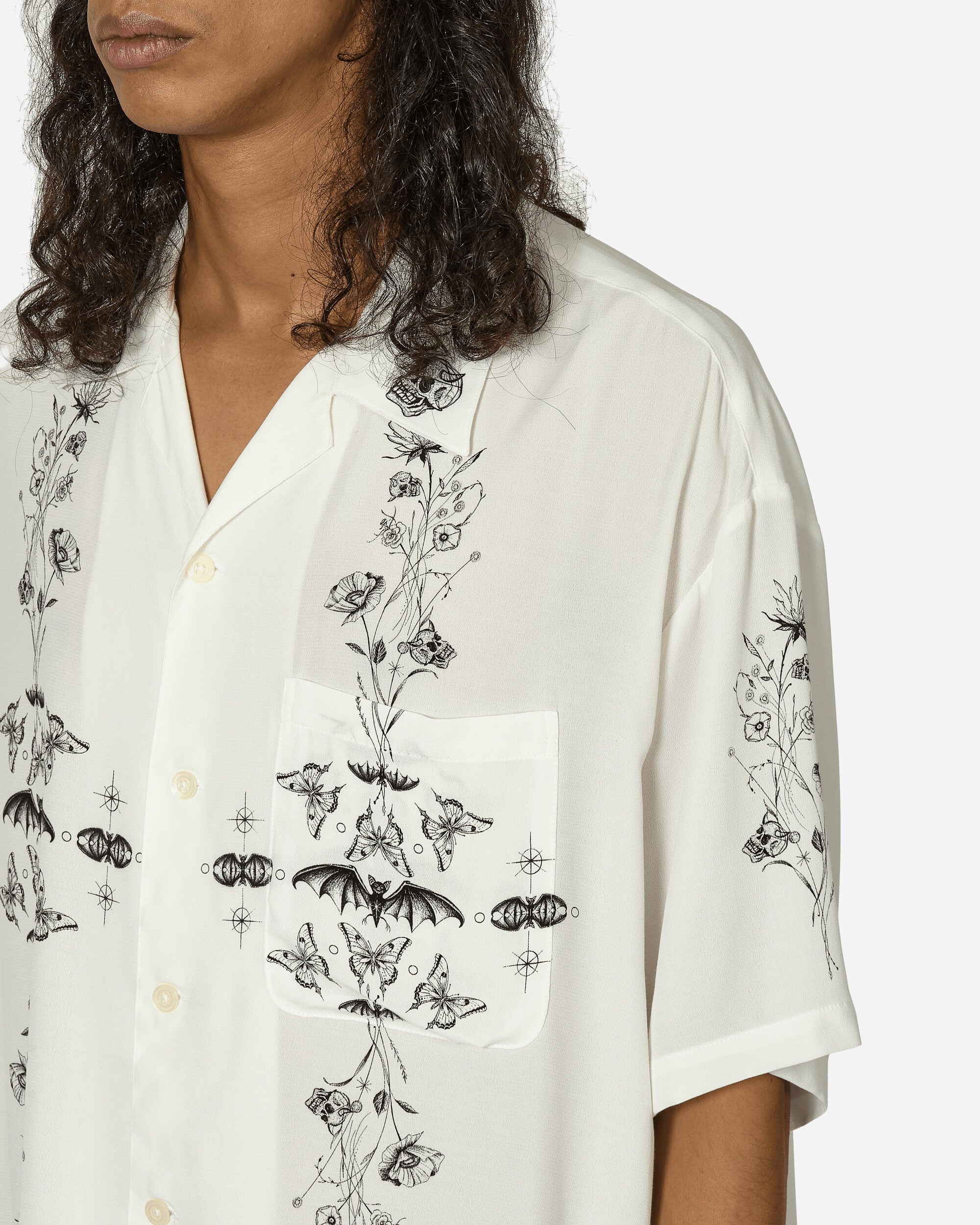 Dr. Woo Hawaiian Shirt White - 5