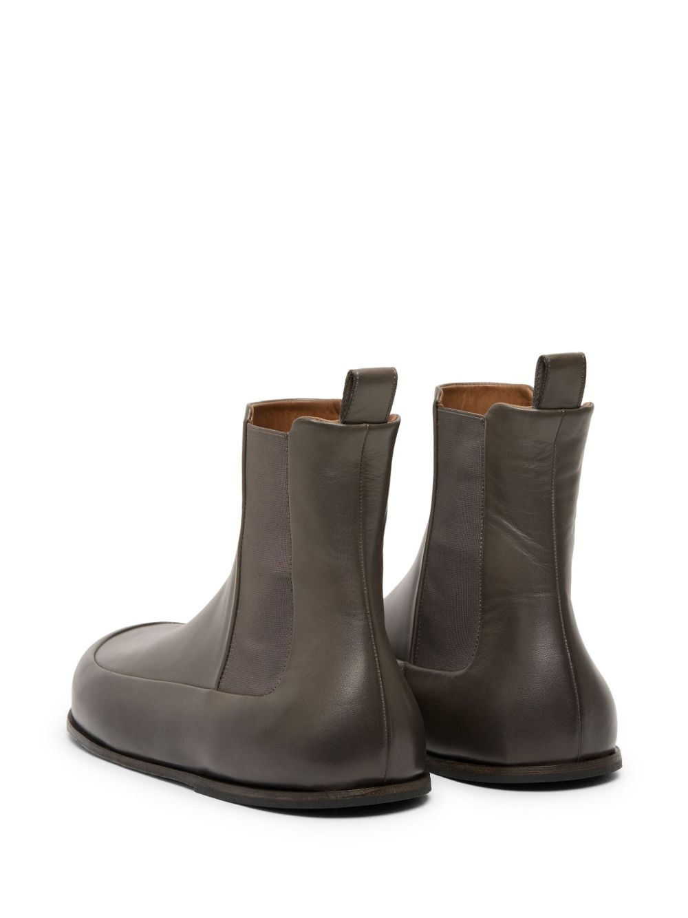 ankle-lenght calf leather boots - 3