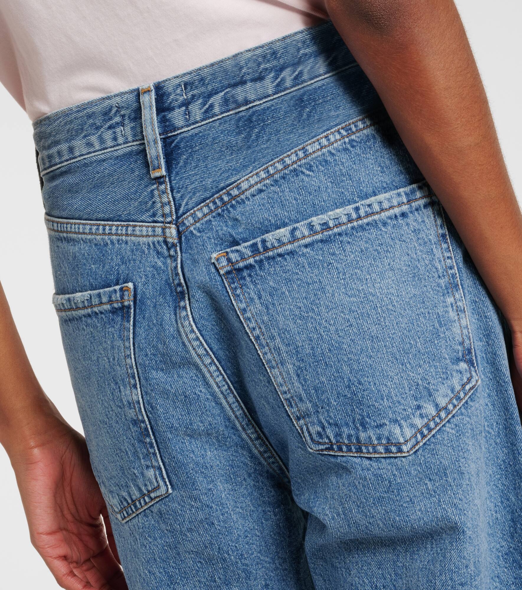 Ren high-rise wide-leg jeans - 6