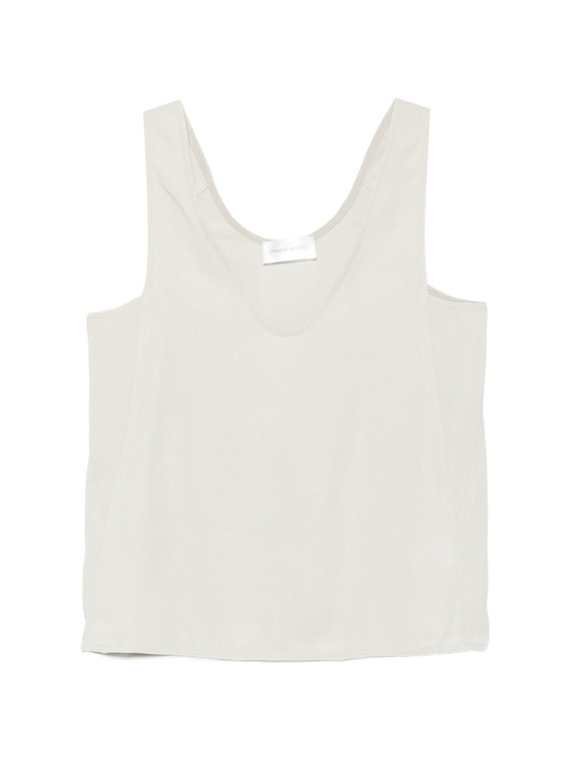 V-neck sleeveless top 1