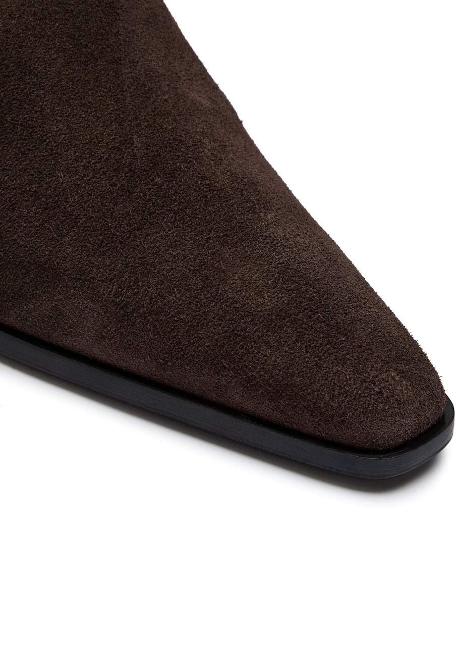 Aeyde Medea 50 Suede Knee-high Boots - 4