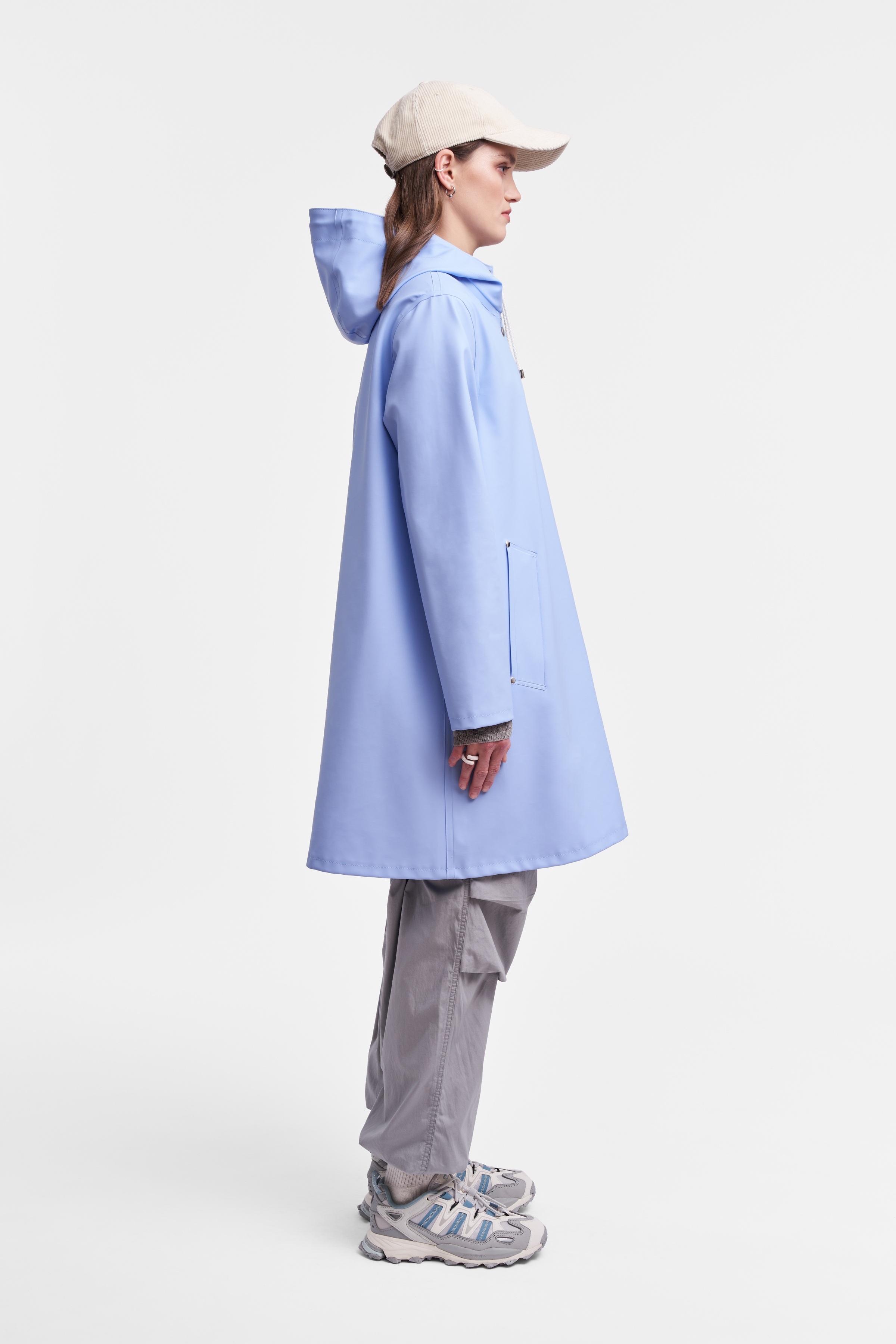 Mosebacke Raincoat Light Blue - 3