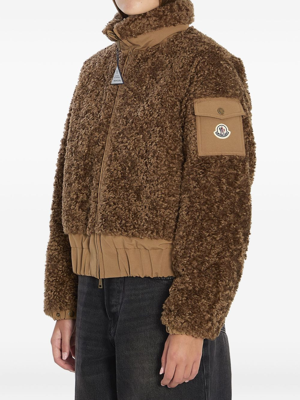 Coligny teddy-effect fleece jacket - 2