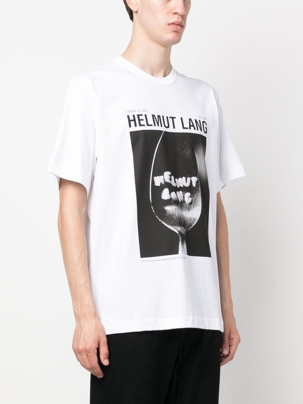 photograph-print cotton T-shirt - 3
