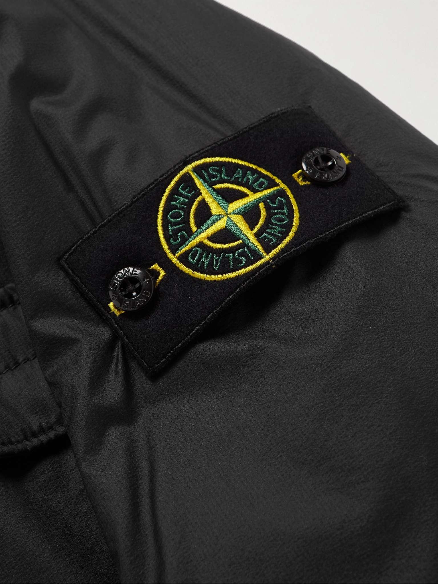 Logo-Appliquéd Shell Hooded Parka - 3