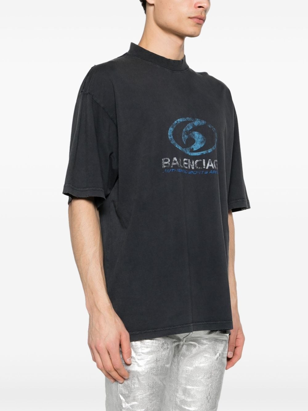 Surfer logo-print cotton T-shirt - 4