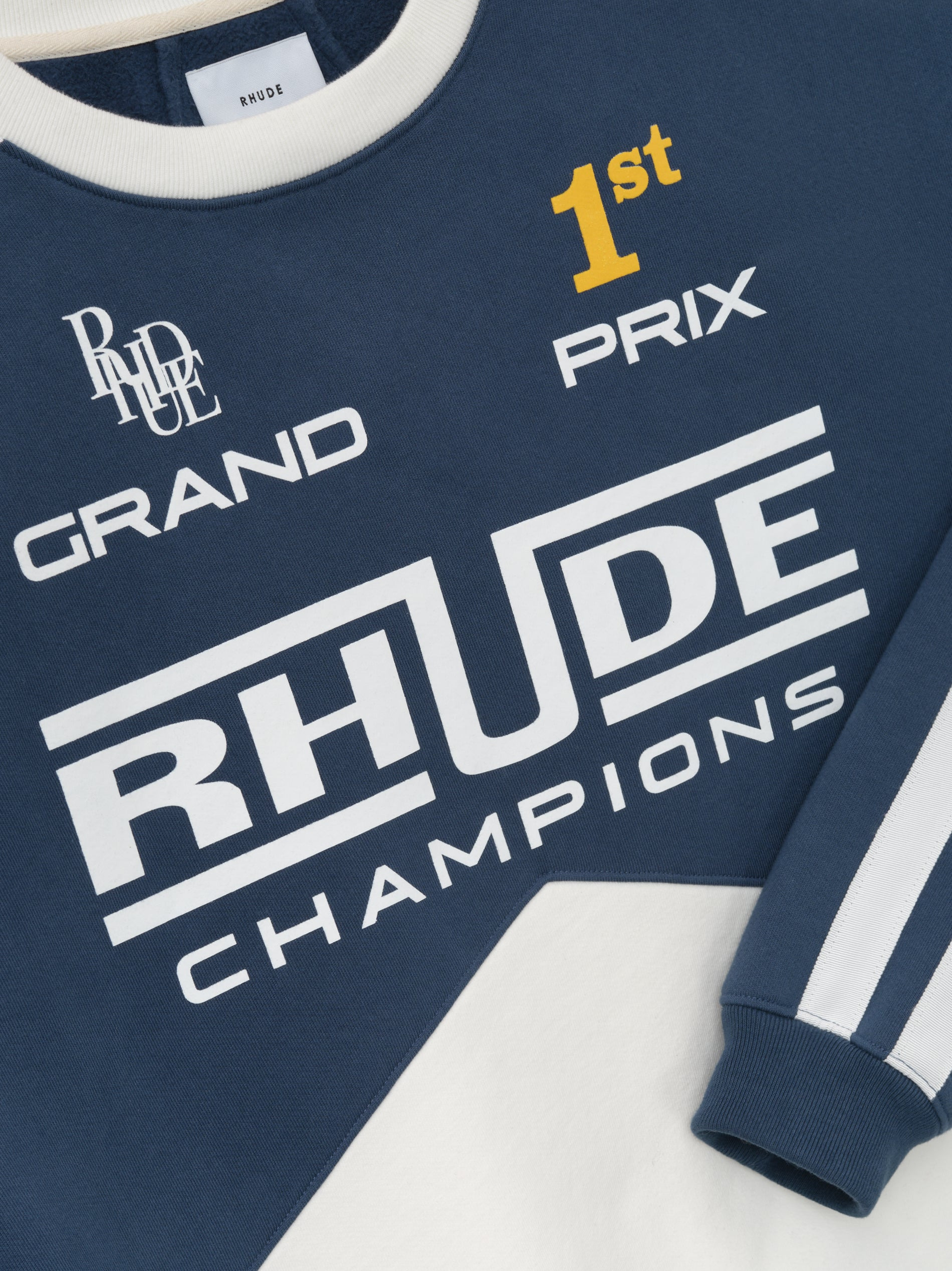 RHUDE CHAMPIONS CREWNECK - 5