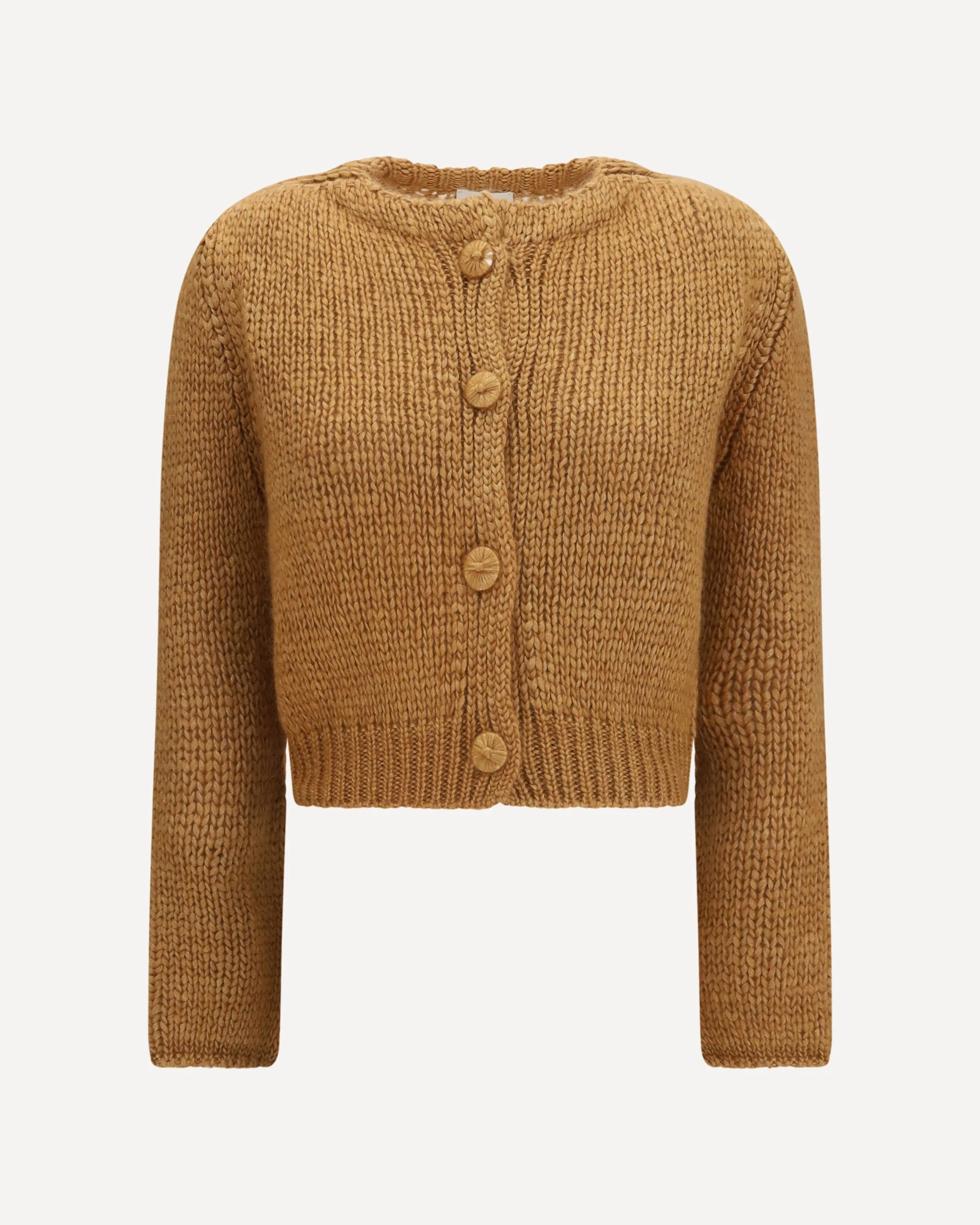 Chunky knit Cardigan with buttons - 1