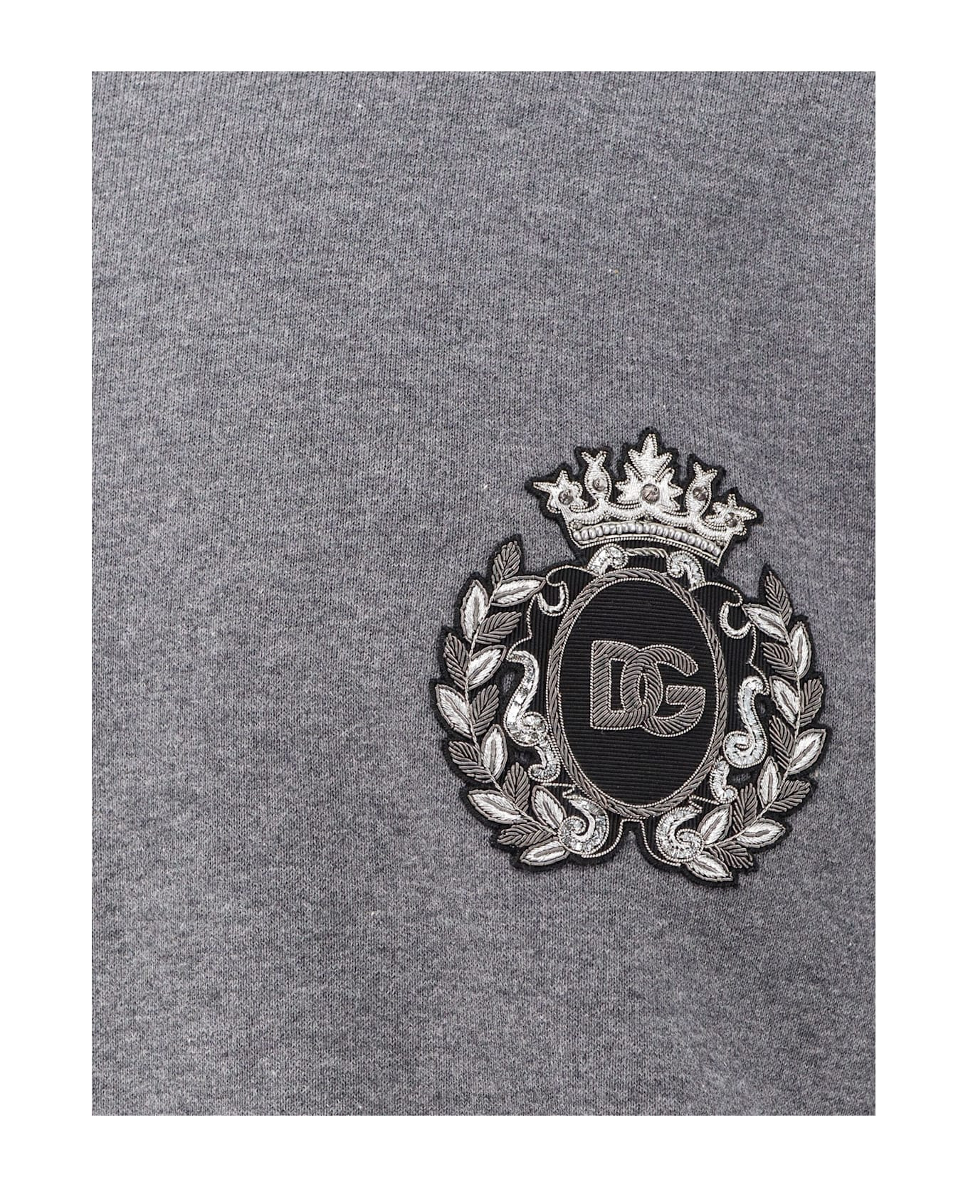Cotton Sweatshirt With Logo Patch - 3