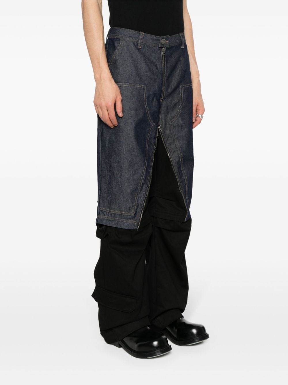 Milly detachable-panels jeans - 3