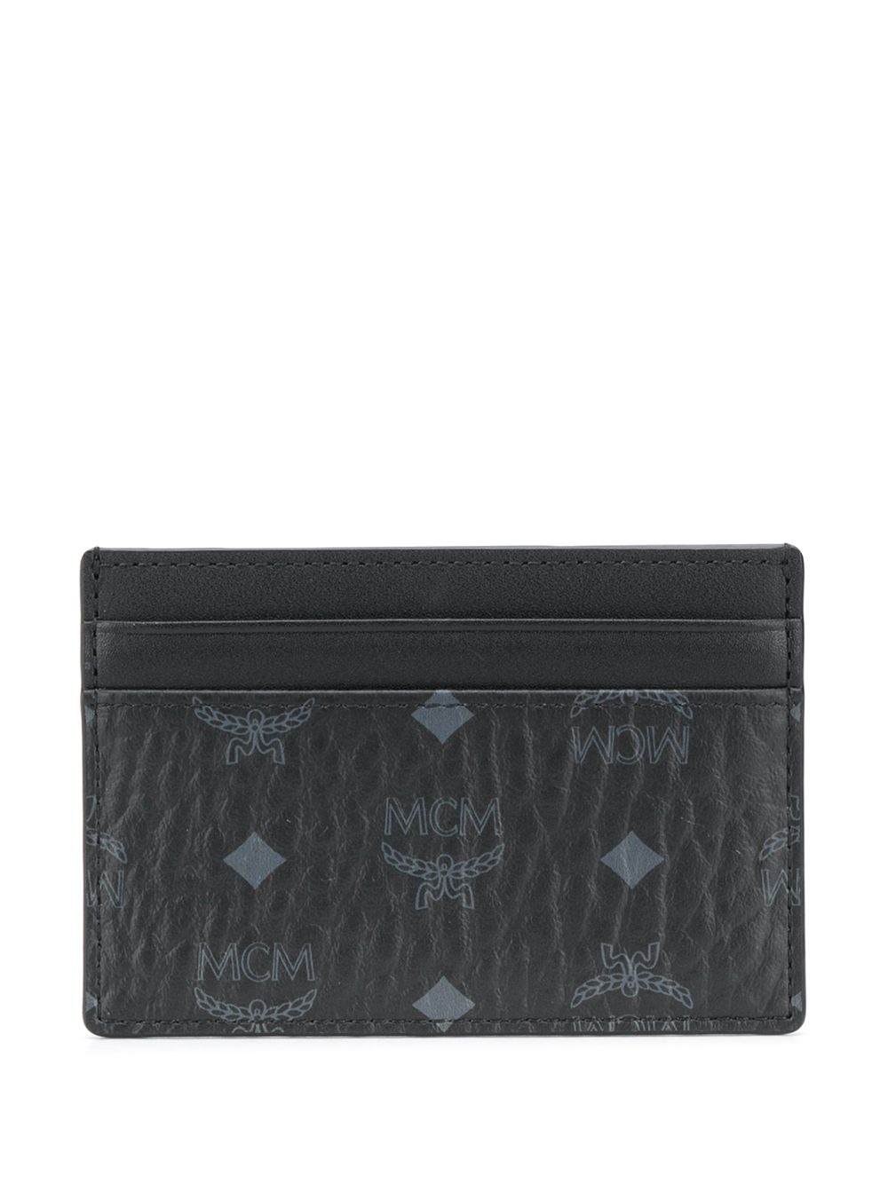 monogram print wallet - 1