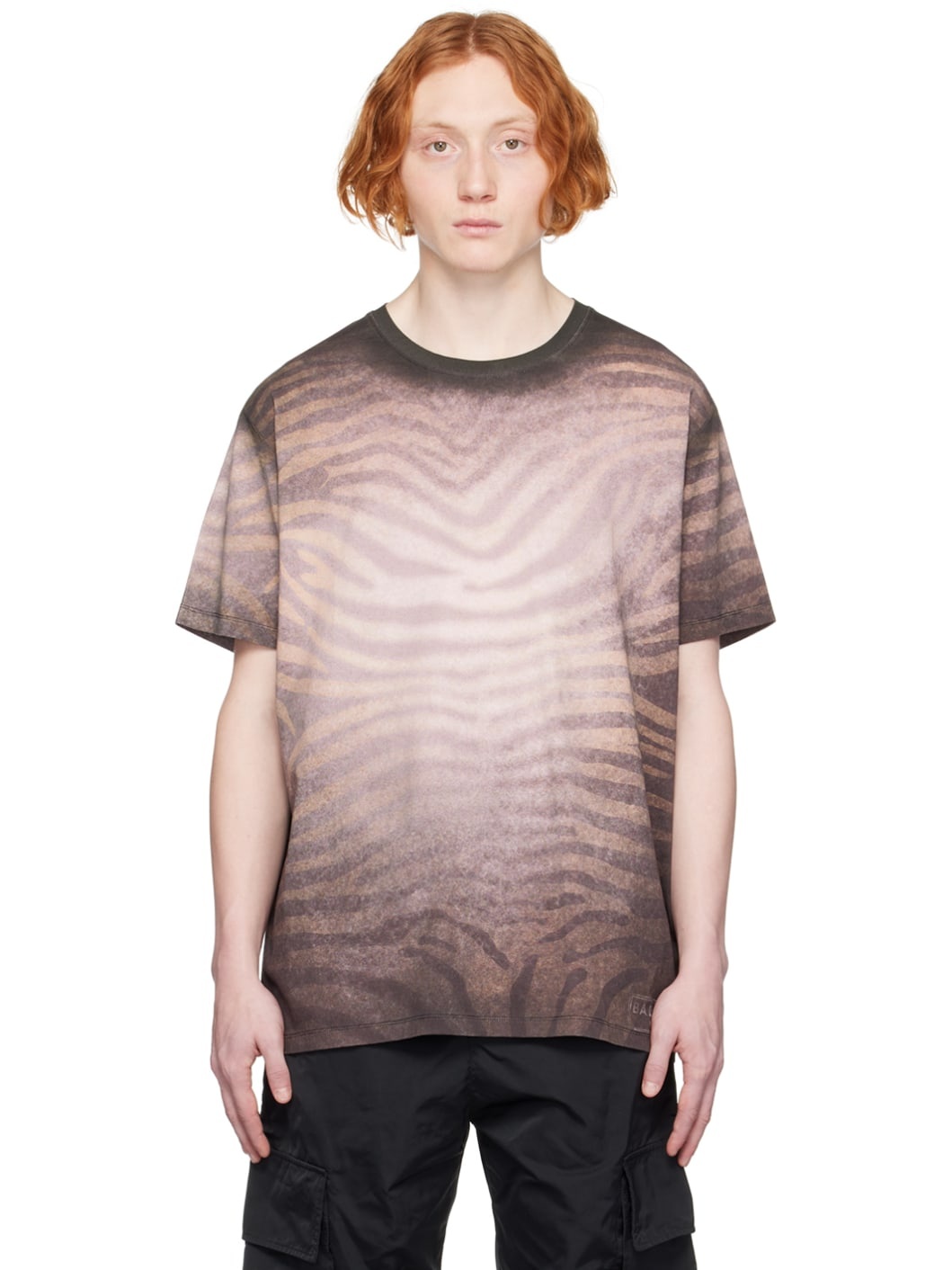 Gray Zebra T-Shirt - 1