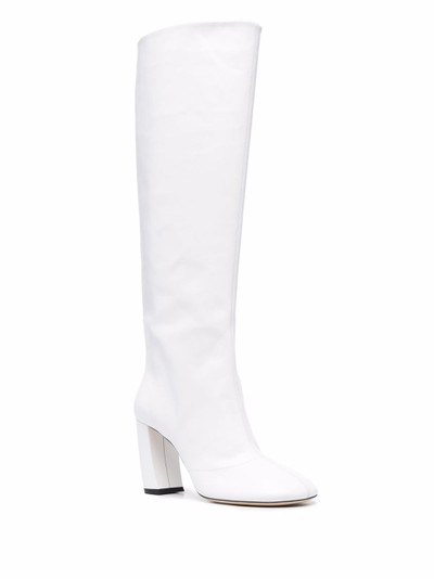 Victoria Beckham leather knee-high boots outlook