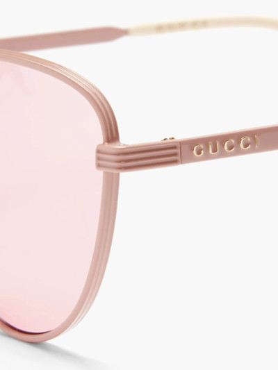 GUCCI Cat-eye metal sunglasses outlook