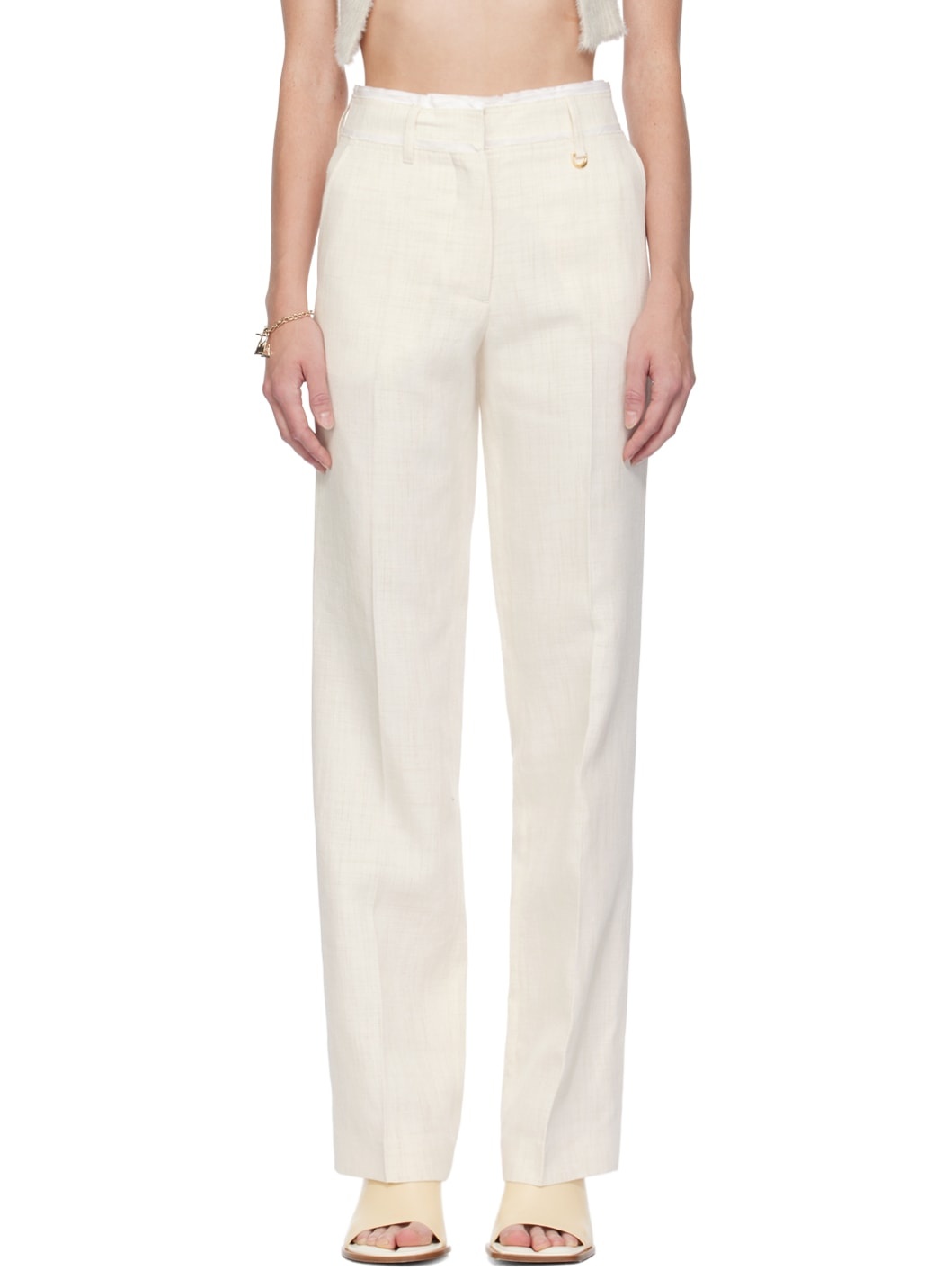 Off-White Le Chouchou 'Le Pantalon Ficelle' Trousers - 1