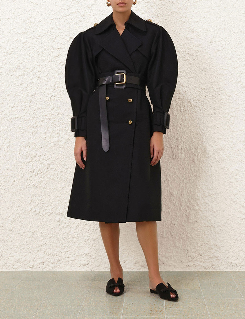 Zimmermann CRUSH BARREL TRENCH COAT outlook