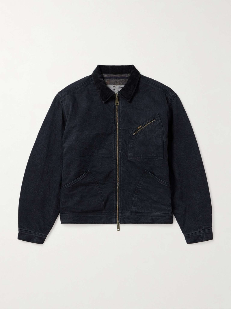 Reversible Jacquard and Denim Jacket - 1