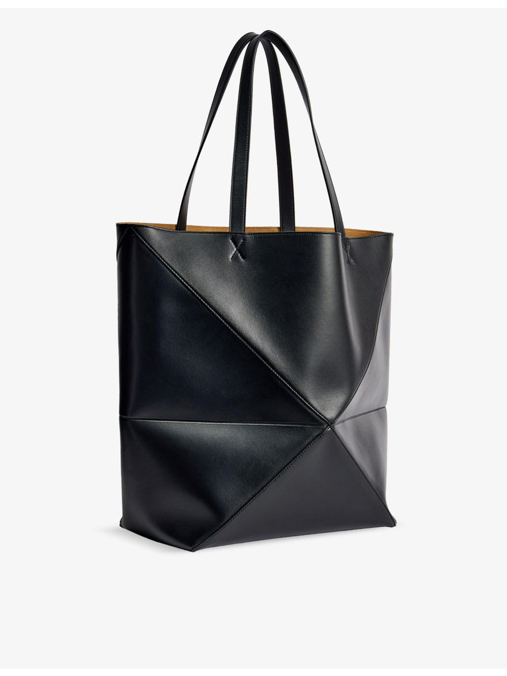 Puzzle Fold large leather tote bag - 3
