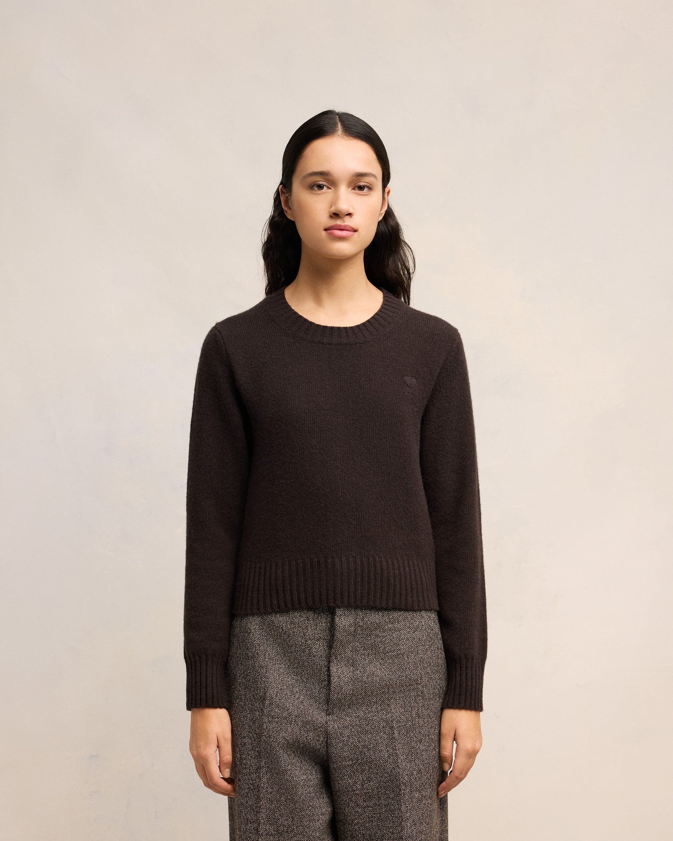 CASHMERE AMI DE COEUR CREW NECK SWEATER - 3