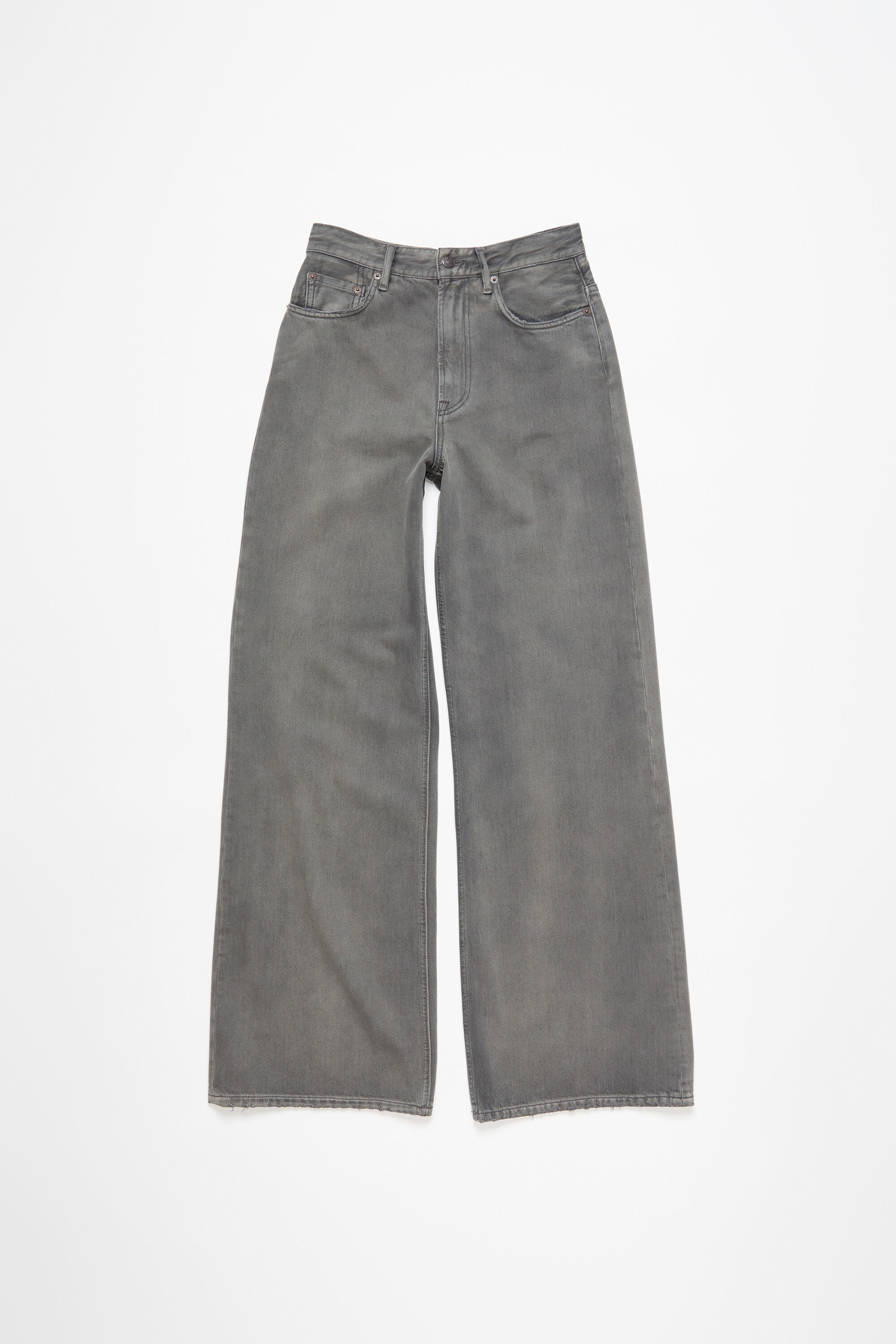 Relaxed fit jeans - 2022F - Anthracite grey - 1