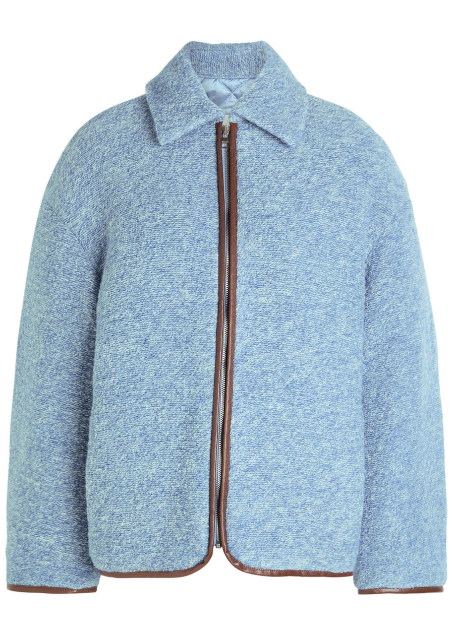 JW Anderson Melange Wool-blend Jacket - 1