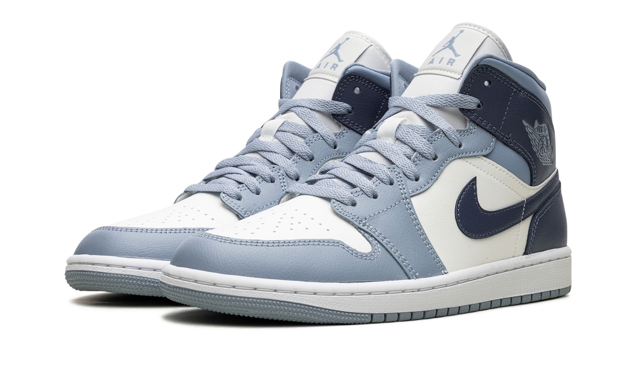 Air Jordan 1 Mid WMNS "Two-Tone Blue" - 2
