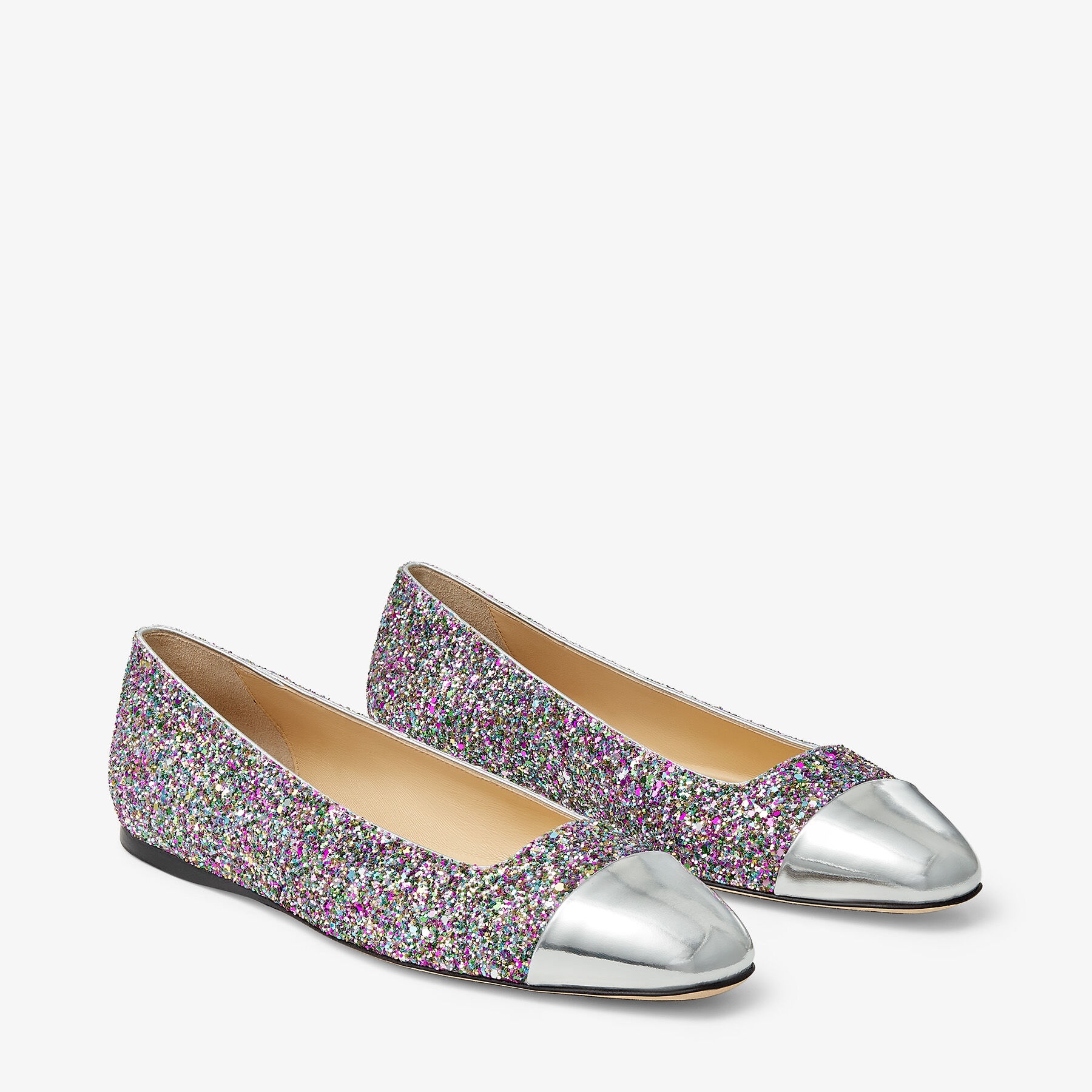 Watson Flat
Confetti Coarse Glitter Fabric Flats - 3