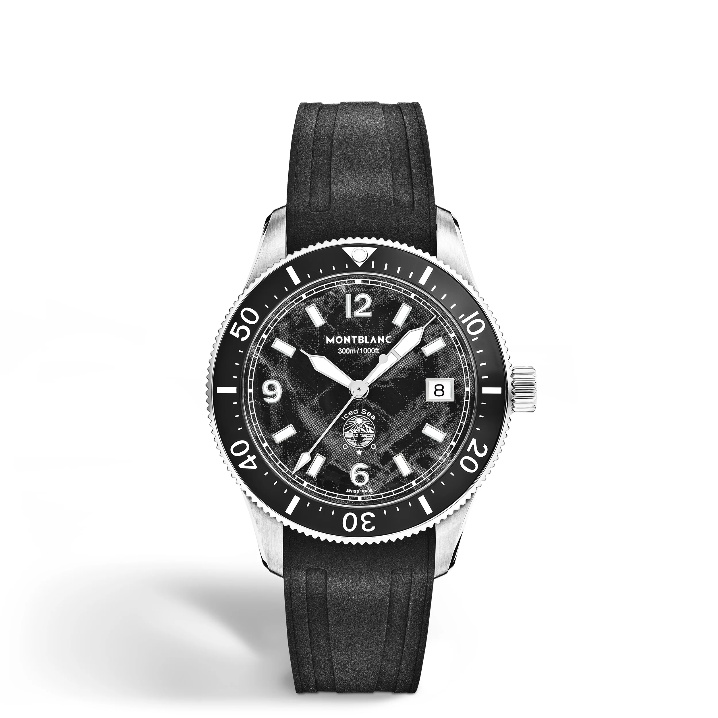 MONTBLANC ICED SEA AUTOMATIC DATE 0 OXYGEN - 1