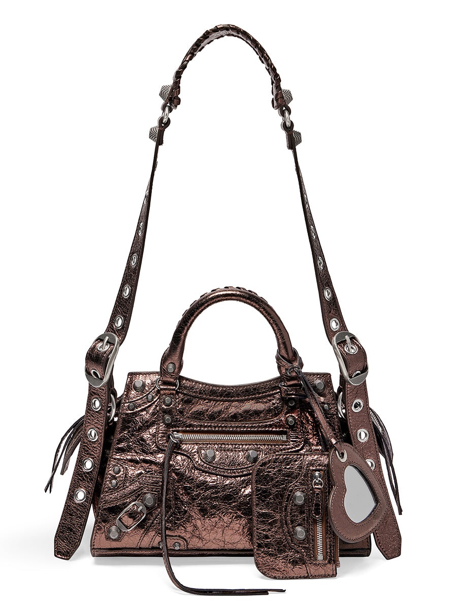 Neo Cagole XS Shoulder Bag in Metallized Bronze - 2